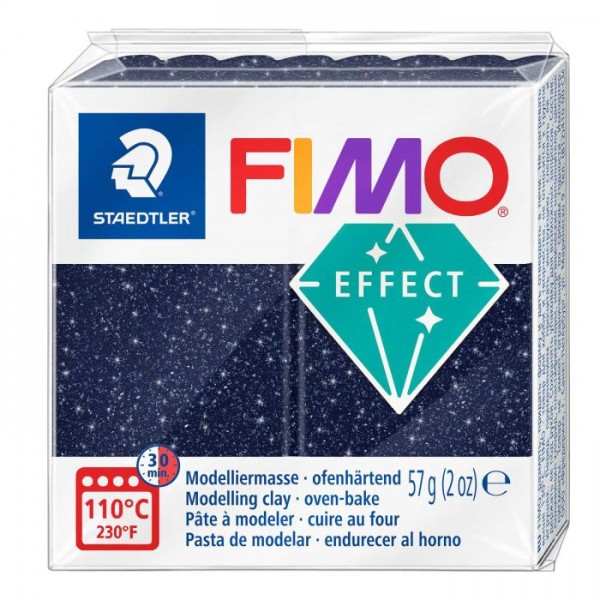 FIMO EFFECT, 57 g, veidošanas masa Galaxy blue,  352