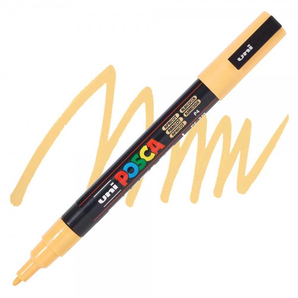 POSCA marķieris PC-3M, 0.9-1.3 mm, Aprikoze P4