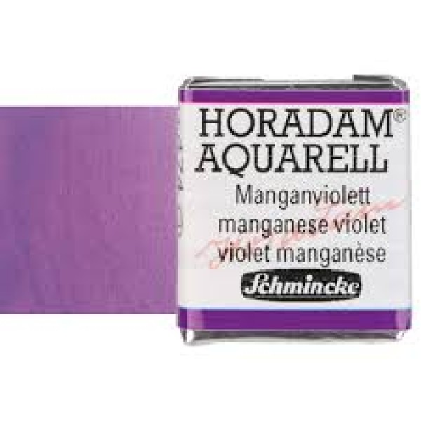 Akvareļkrāsa Schmincke Horadam Aquarell 1/2 p. Manganese Violet 474