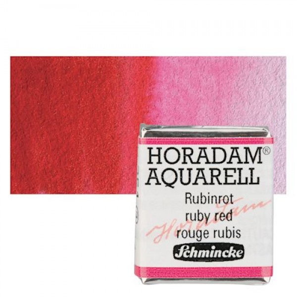 Akvareļkrāsa Schmincke Horadam Aquarell 1/2 p. Ruby Red 351