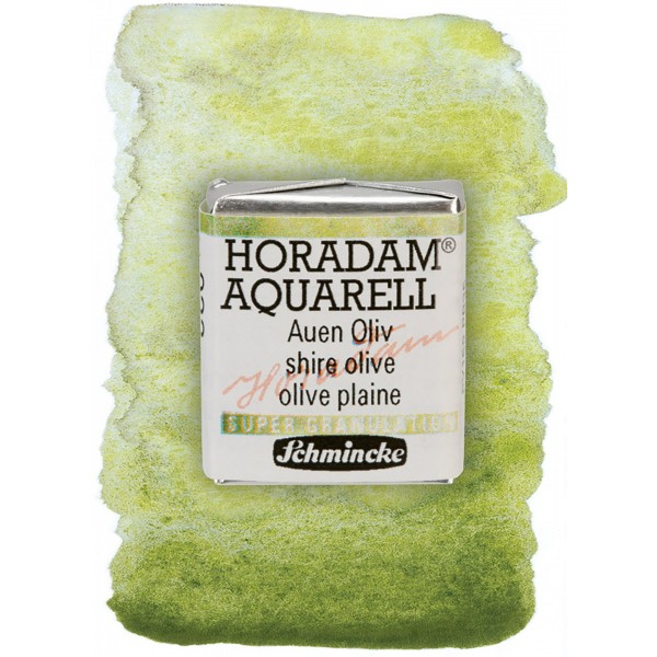 Akvareļkrāsa Schmincke Horadam Aquarell 1/2 p. Shire Olive 932