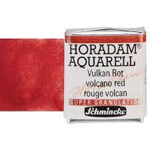 Akvareļkrāsa Schmincke Horadam Aquarell 1/2 p. Volcano Red 913