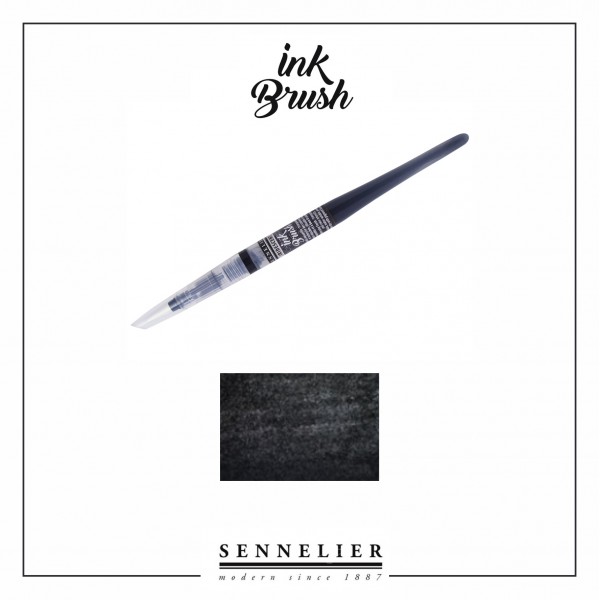 Tintes Ota Sennelier 6.5ml 04 mirdzošs melns