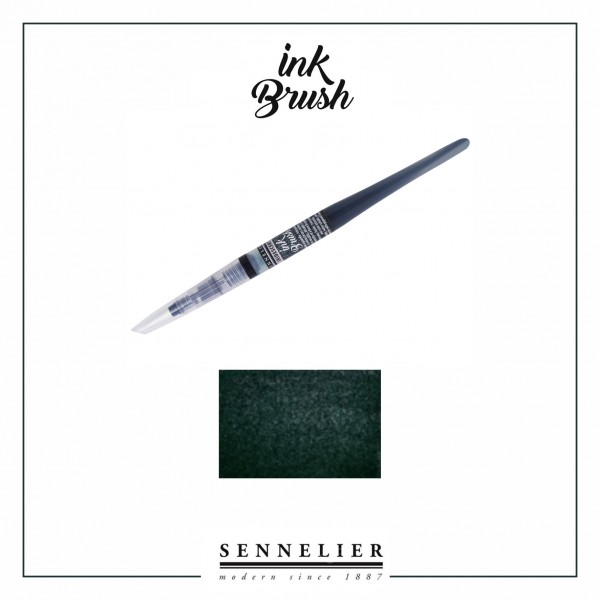 Tintes Ota Sennelier 6.5ml 12 mirdzošs tumši zaļš