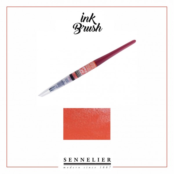 Tintes Ota Sennelier 6.5ml 08 mirdzošs rozīgi oranžs