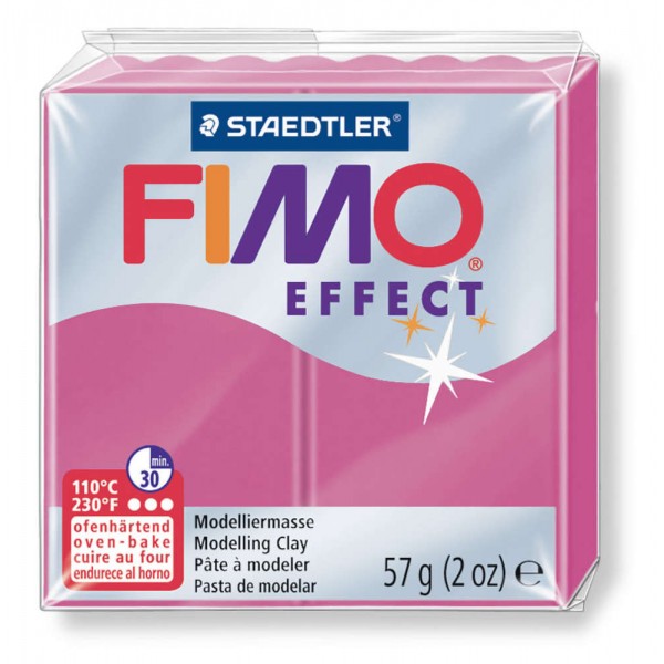 FIMO EFFECT, veidošanas masa rubīnsarkanais kvarcs 286