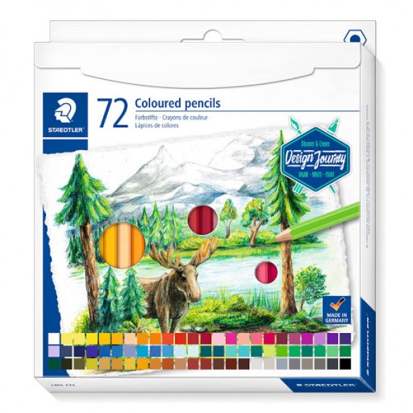 Krāsainie zīmuļi Staedtler 72 krāsas Art. Nr. 146CC72
