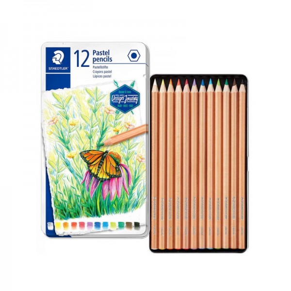 Pasteļzīmuļi Staedtler Design, 12 gab.