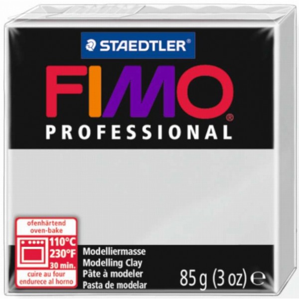 FIMO Professional veidošanas masa, Staedtler, delfīnu pelēks, 80