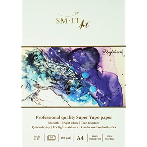 Sintētiskā papīra albums Super Yupo  A4 ; 200 g/m 10 lapas