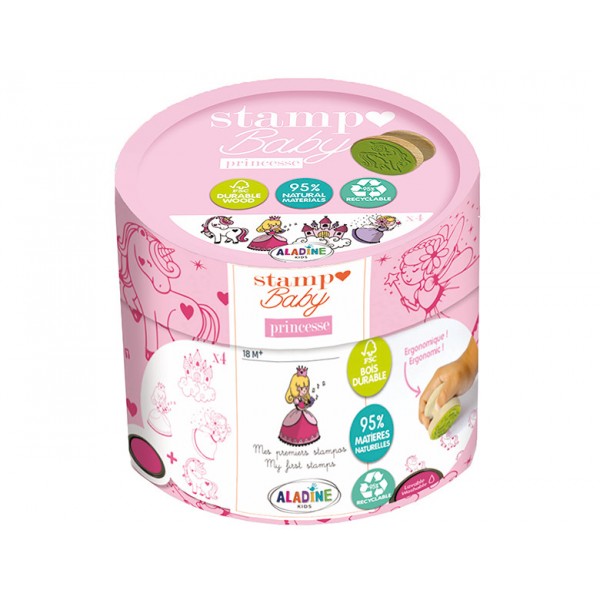 Zīmogu komplekts Aladine Stamp Baby Princesse 