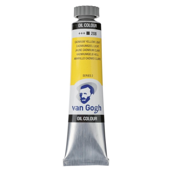 Eļļas krāsa Van Gogh kadmija dzeltens 208; 200 ml 