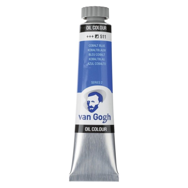 Eļļas krāsa Van Gogh  kobalta zils 511; 200 ml 