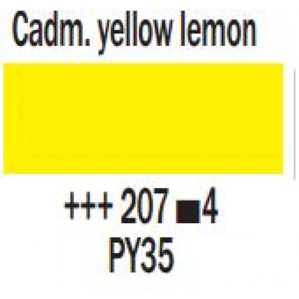 Eļļas krāsa Rembrandt, 40ml - Cadm. yellow lemon 207, kadmijs citrondzeltenais