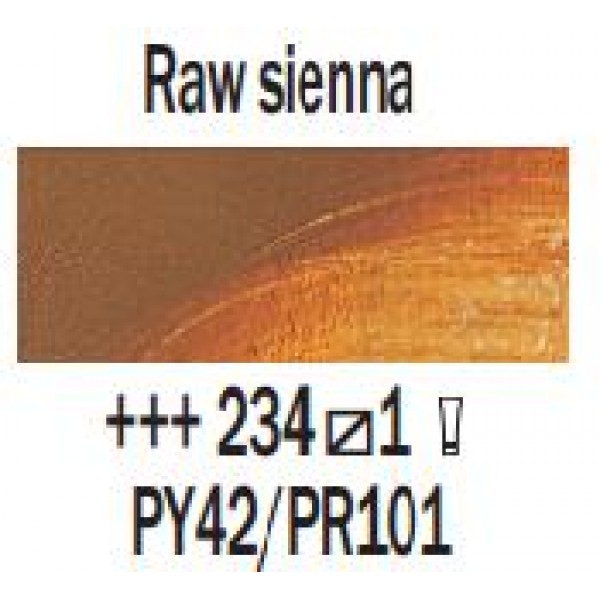 Eļļas krāsa Rembrandt, 40ml - Raw sienna 234, sienna dabīgā