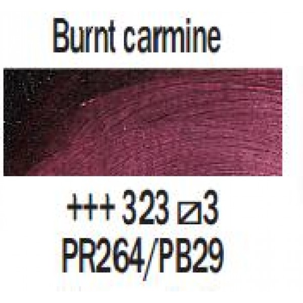 Eļļas krāsa Rembrandt, 40ml - Burnt carmine 323, dedzināts karmīns