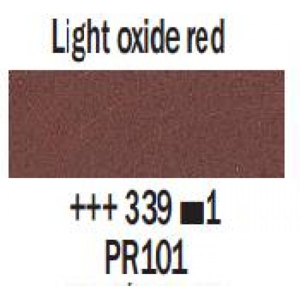 Eļļas krāsa Rembrandt, 40ml - Light oxide red 339, gaiši oksīda sarkans