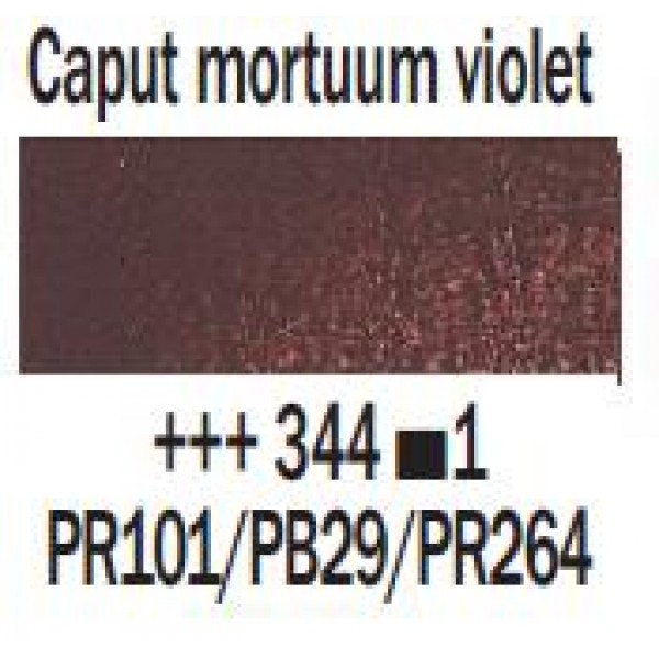 Eļļas krāsa Rembrandt, 40ml - Caput mortuum violet 344, caput moortum violets