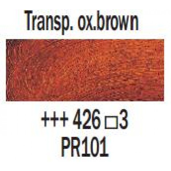 Eļļas krāsa Rembrandt, 40ml - Transp. ox.brown 426, caurspīdīgi oksīda brūns