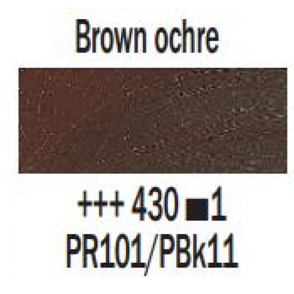 Eļļas krāsa Rembrandt, 40ml - Brown ochre 430, brūnais okers