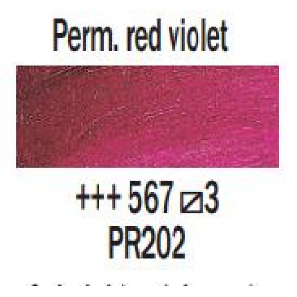 Eļļas krāsa Rembrandt, 40ml - Perm. red violet 567, permanenti ziliviolets