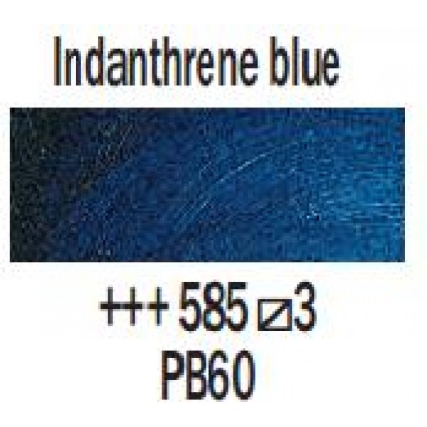 Eļļas krāsa Rembrandt, 40ml - Indanthrene blue 585, indantrēna zilais
