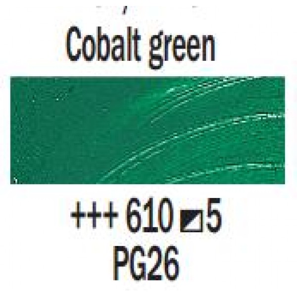 Eļļas krāsa Rembrandt, 40ml - Cobalt green 610, kobalts zaļš