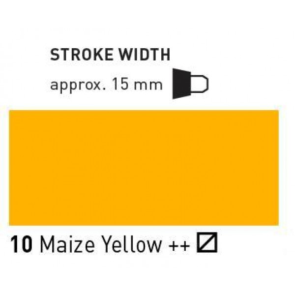 Akrila marķieris Triton, 15.0 kukurūzas dzeltens 10 