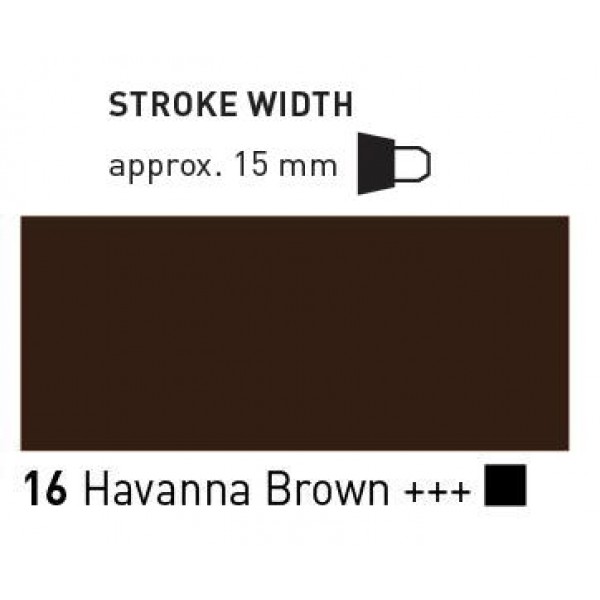 Akrila marķieris, 15.0 havannabrūns 16