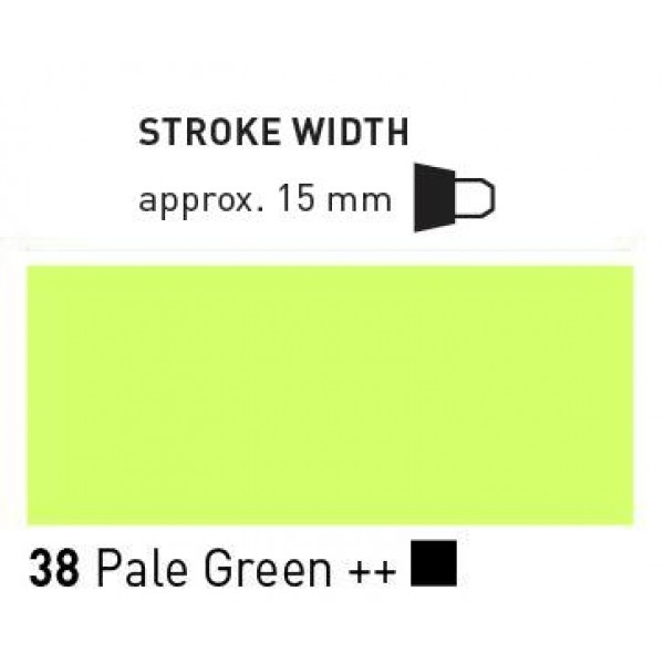 Akrila marķieris Triton, 15.0 gaiši zaļš 38