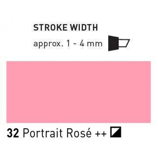 Akrila marķieris Triton, edge, portretrozā 32