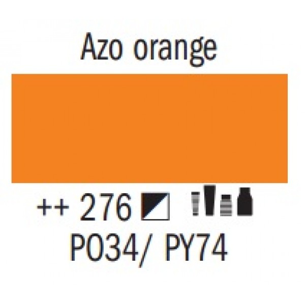 Amsterdam tuša 30ml, azo oranžais 276 