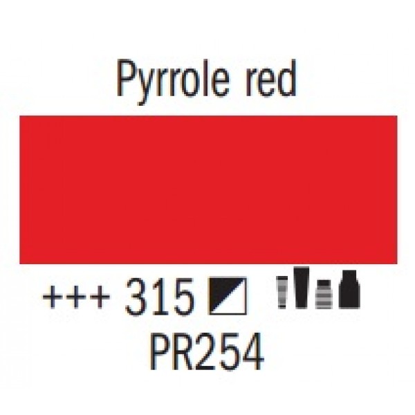 Amsterdam pūšamā krāsa, pirola sarkans 315