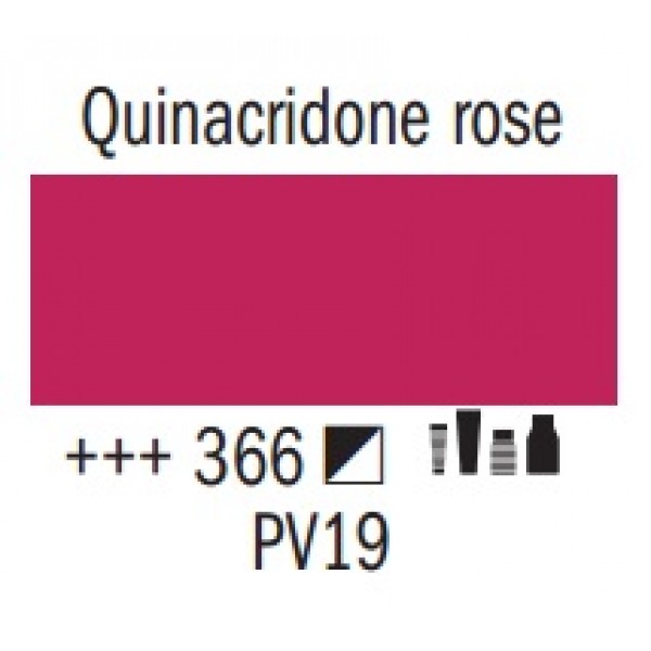 Amsterdam pūšamā krāsa, hinakridona rozā 366