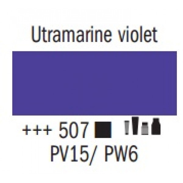 Amsterdam akrils 20ml, Utramarine violet 507, violetais ultramarīns