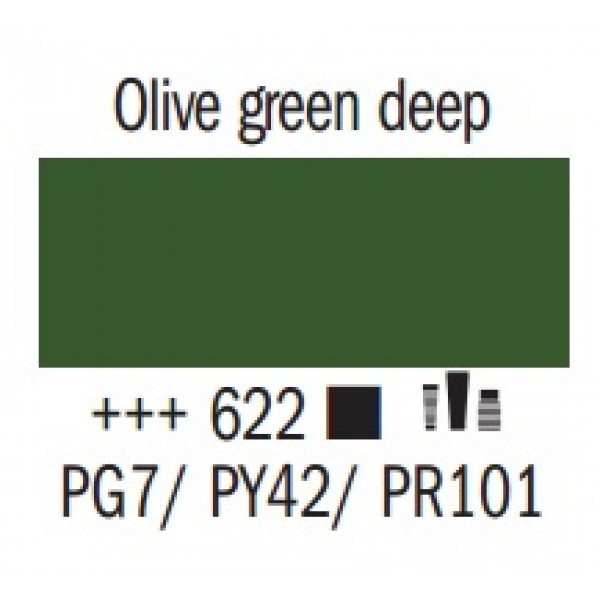 Amsterdam pūšamā krāsa, olīvu tumši zaļš 622