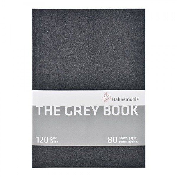 The Grey skiču bloks cietos vākos A4; 120gr 80 lapas