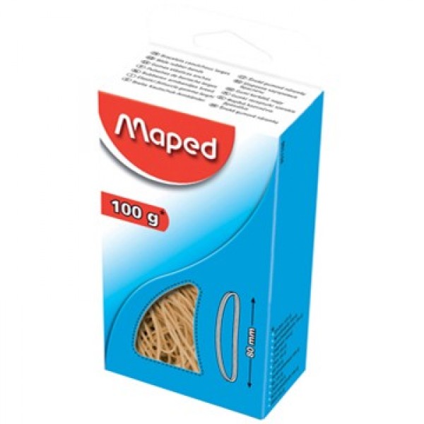 Naudas gumijas 80 mm, 100g 