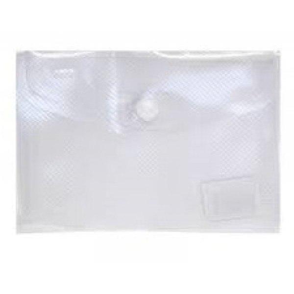 Mape ar podziņu  ELLER, A6 formāt, caurspīdīga