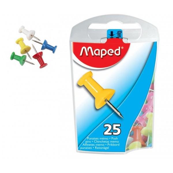 Krāsainas adatiņas, 25gab