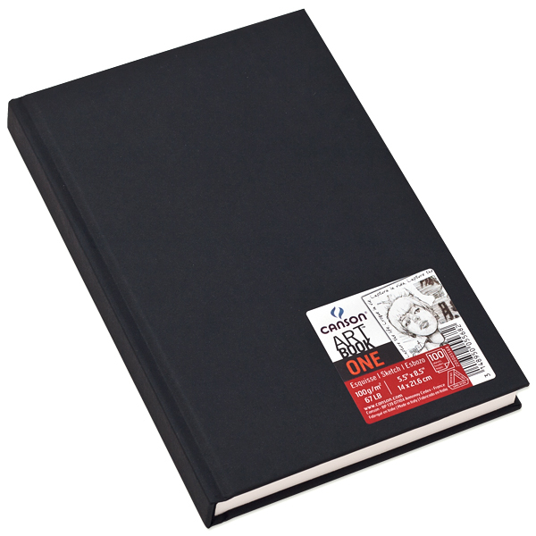 Skiču bloks cietos vākos ART Book One, A3