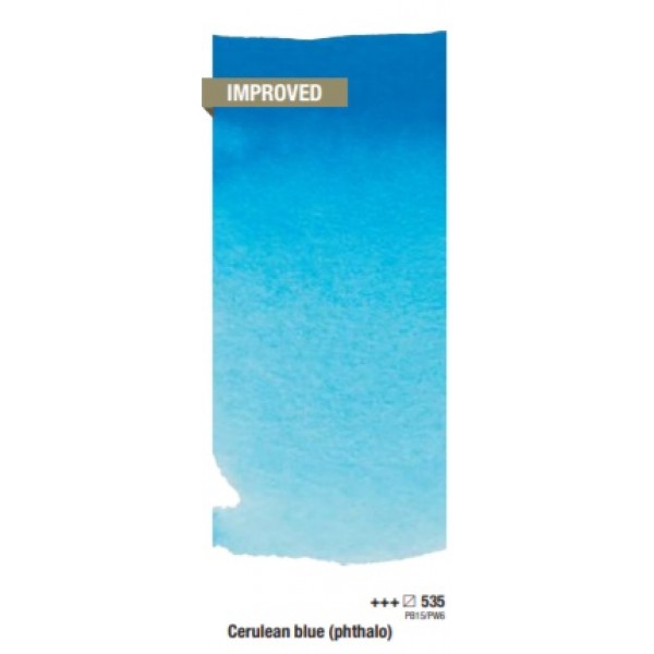 Akvareļkrāsa Rembrandt 20 ml debeszila (ftalo) 535
