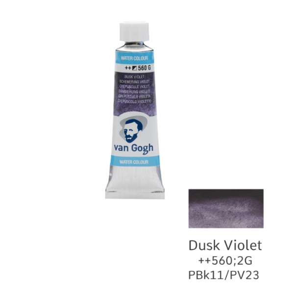 Akvareļu krāsa van Gogh tūbiņā,''krēslas'' violeta 560; 10 ml