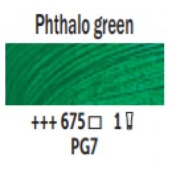 Eļļas krāsa Van Gogh phthalo zaļš 675; 200ml